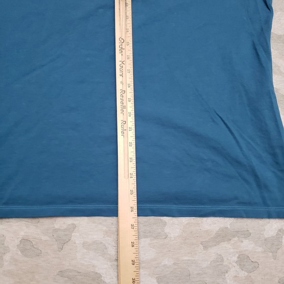 Life Is Good Top Womens XL Blue Pullover V-Neck Long Sleeve NWT - Picture 8 of 9